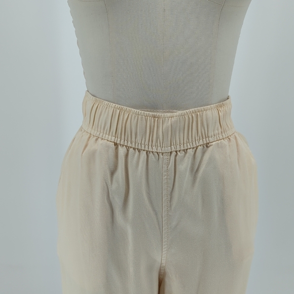 C&C California Wide Leg Lyocell Pant Yellow M coastal grandma preppy beach - Picture 3 of 6